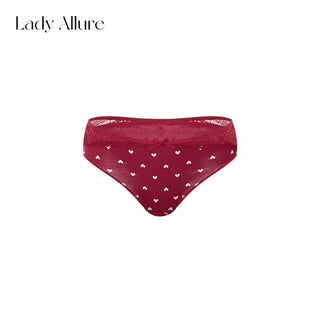 heart print panties