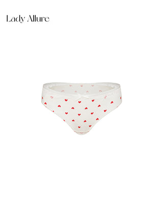 heart print panties