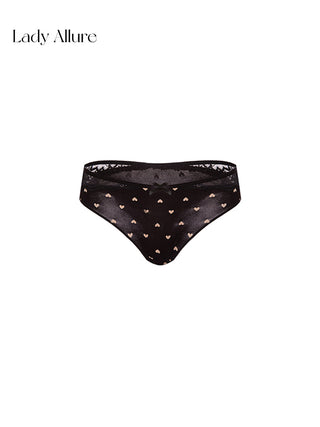 heart print panties