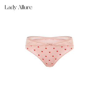 heart print panties