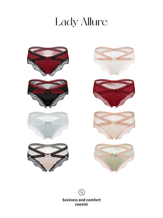 red bow panties