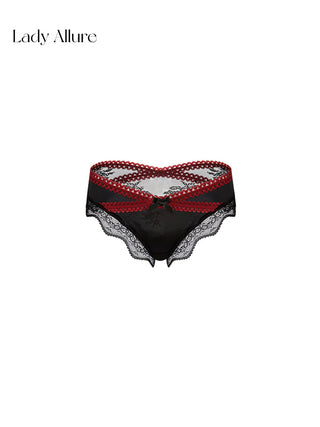red bow panties