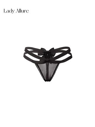 valentine bow panties