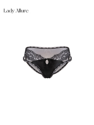 satin low panties
