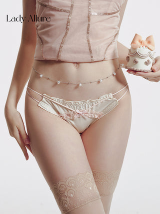 milk silk panties