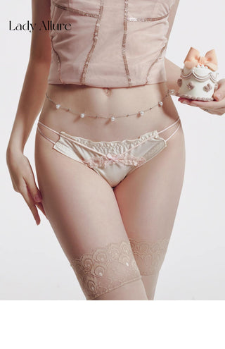 milk silk panties
