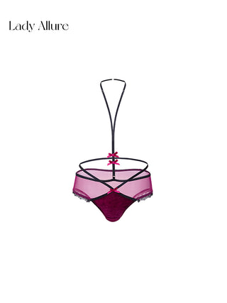 red velvet bra