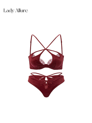 cross strap bra