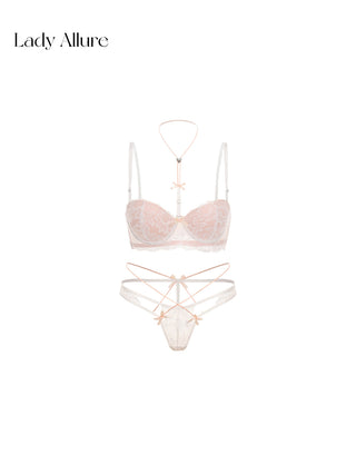 halter bra set