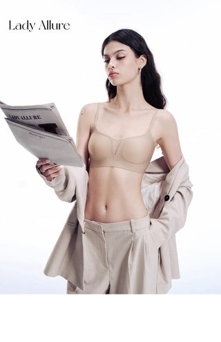 tulle deep bra