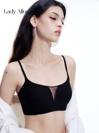 tulle deep bra