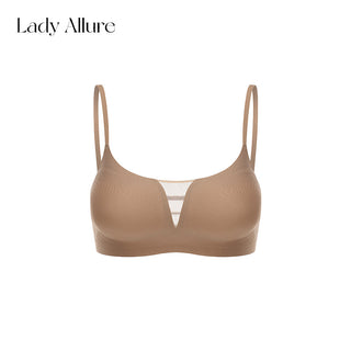 tulle deep bra