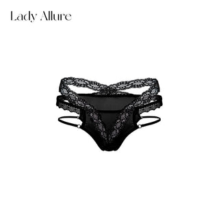 contrast rose panties