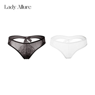 cutout bow panties