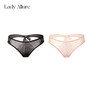 cutout bow panties