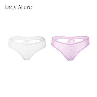 cutout bow panties