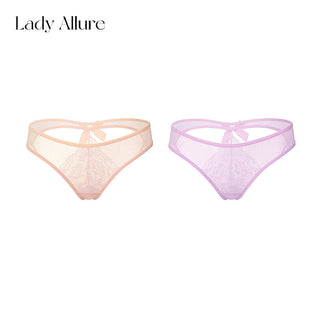 cutout bow panties