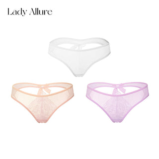 cutout bow panties