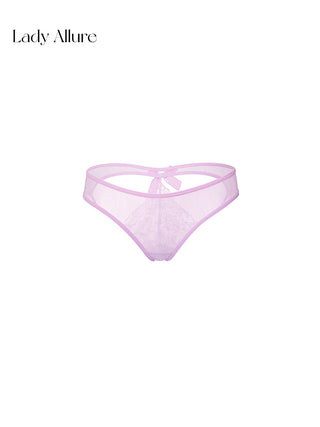 cutout bow panties