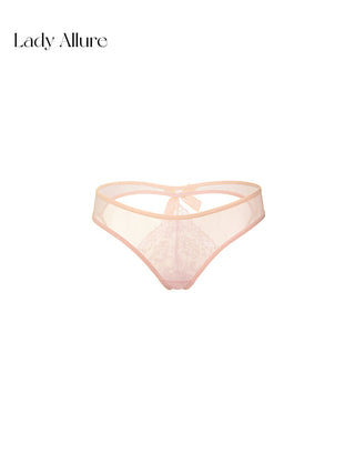 cutout bow panties
