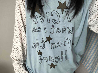 Urban Autumn Cotton Dot Long Sleeve T-shirt