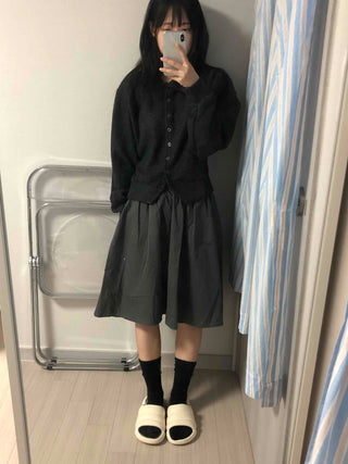 Comfort Knit Plain Shirt Collar Cardigan