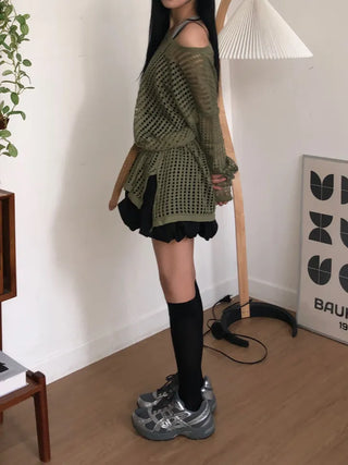 Tabomi Balloon Pumpkin Mini Skirt