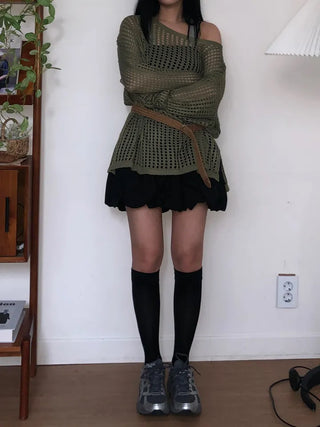 Tabomi Balloon Pumpkin Mini Skirt