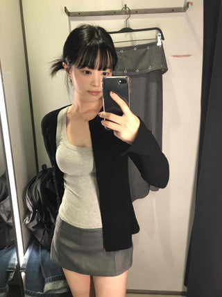 Comfort Knit Plain Cardigan