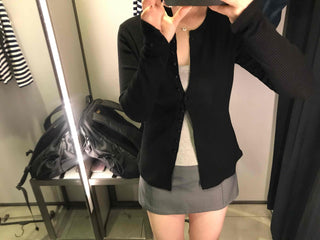 Comfort Knit Plain Cardigan