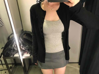 Comfort Knit Plain Cardigan