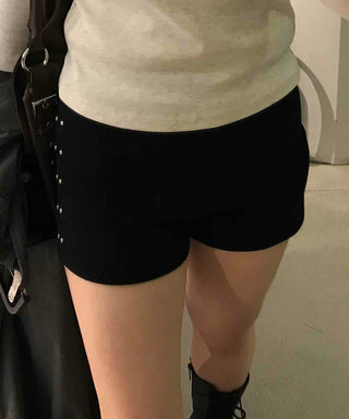 Street Hunt Shorts Plain Skinny Shorts