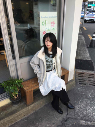 Daily High-Neck Winter Fleece Jumper