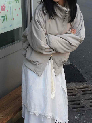 Daily High-Neck Winter Fleece Jumper