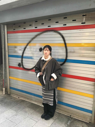 Fleece-lined Tumble Oversized Utility Field Jacket