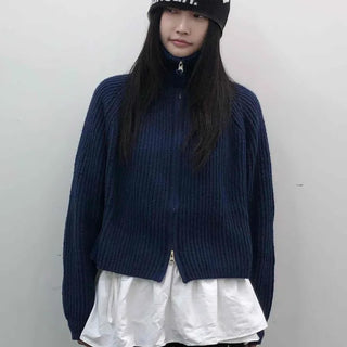 Shirred Layered Mini Skirt