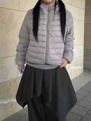Minimal Basic Lightweight Short Padded Jacket