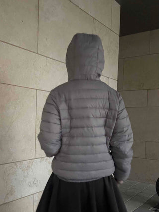 Minimal Basic Lightweight Short Padded Jacket