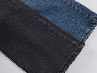 Ella Cat Brush Washed Low-Rise Denim Bootcut