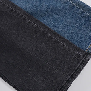Ella Cat Brush Washed Low-Rise Denim Bootcut