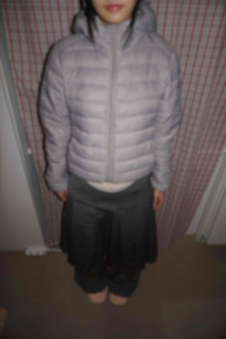Oversized Balloon Zip-up Lightweight Padded Jacket