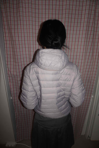 Oversized Balloon Zip-up Lightweight Padded Jacket