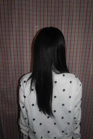 Star pattern side line oversized track jumper