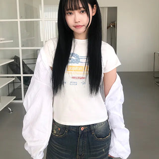 Roni Nylon Summer Bolero Cardigan