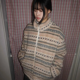 Retro Zip-Up Fleece