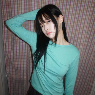 Basic Slim Fit Long Sleeve T-shirt