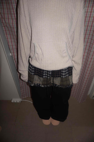 Check Frill Layered Skirt