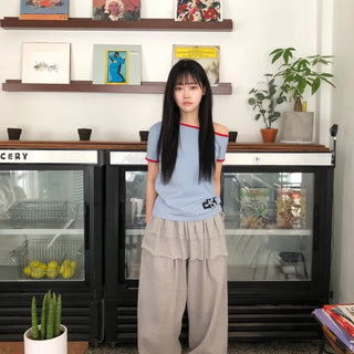 Kai Shirred Layered Tiered Skirt