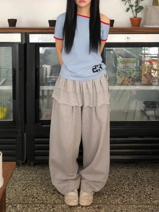 Kai Shirred Layered Tiered Skirt