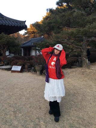 American Vintage Oversized Cotton Hoodie